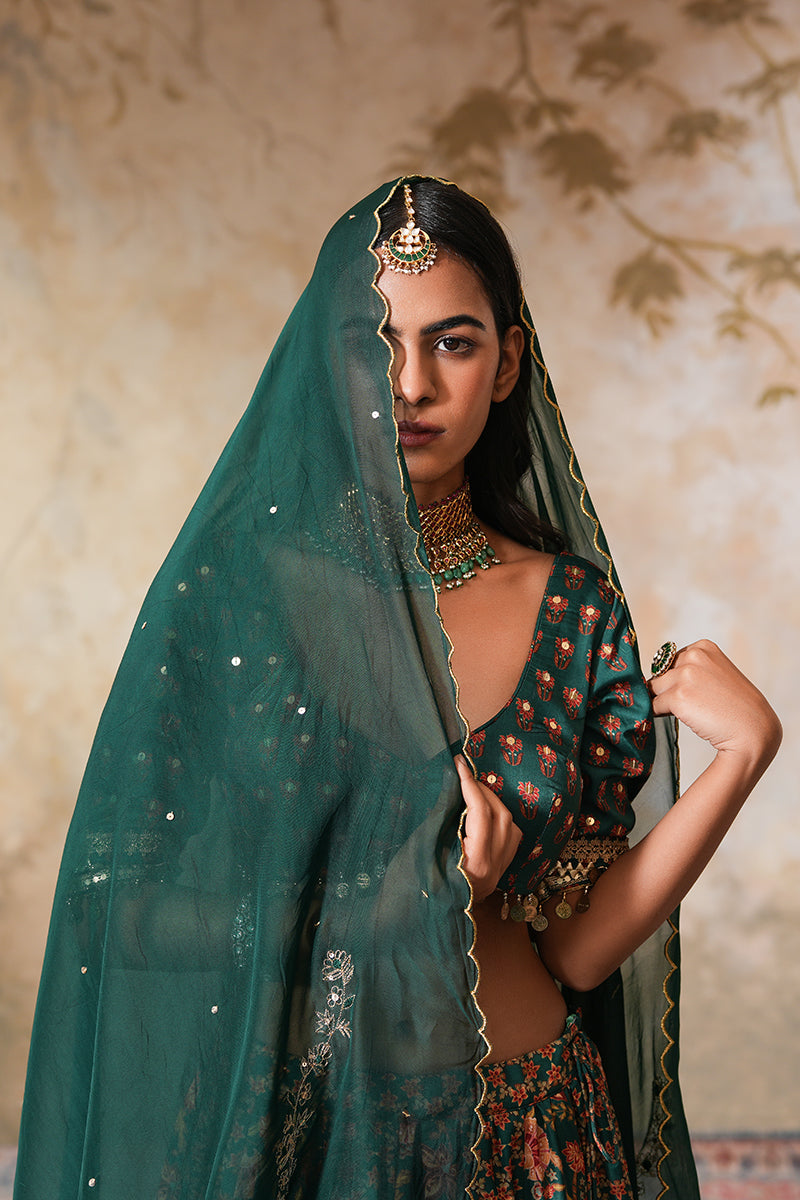 Nishita Kharbanda in Mayuri Heer Lehenga Set