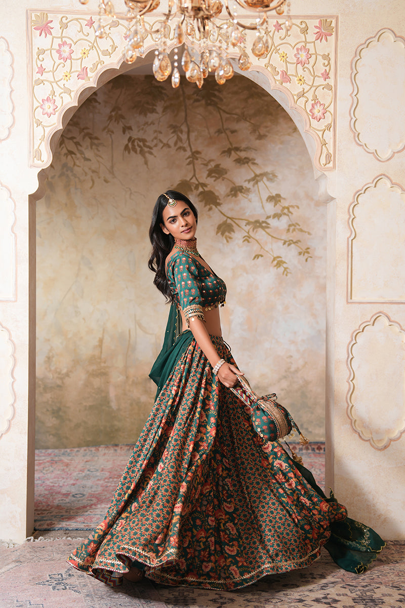Nishita Kharbanda in Mayuri Heer Lehenga Set