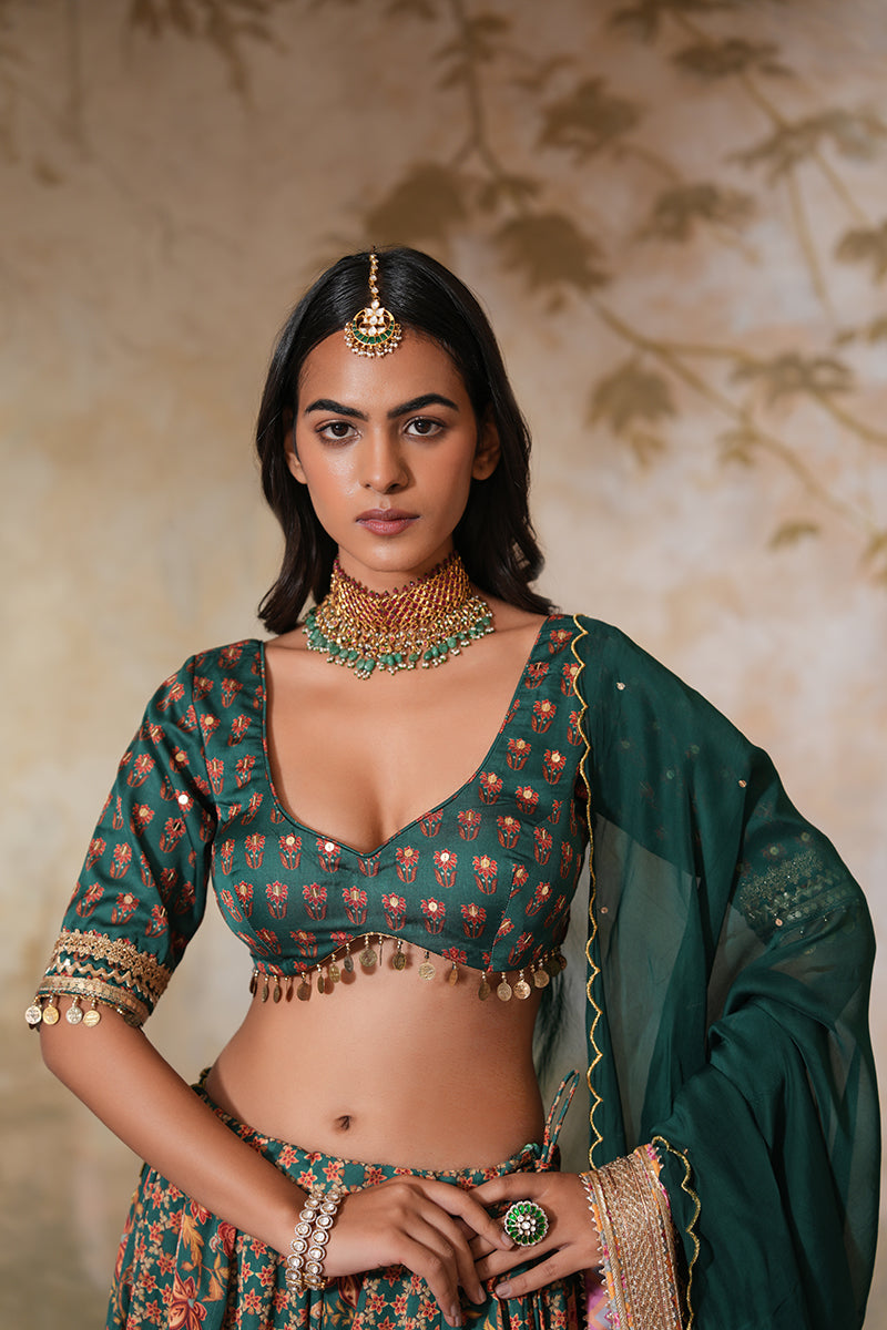 Nishita Kharbanda in Mayuri Heer Lehenga Set