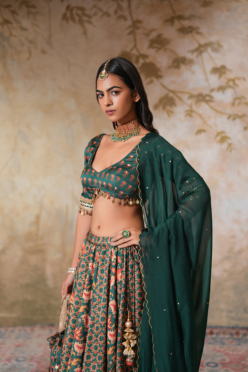 Nishita Kharbanda in Mayuri Heer Lehenga Set