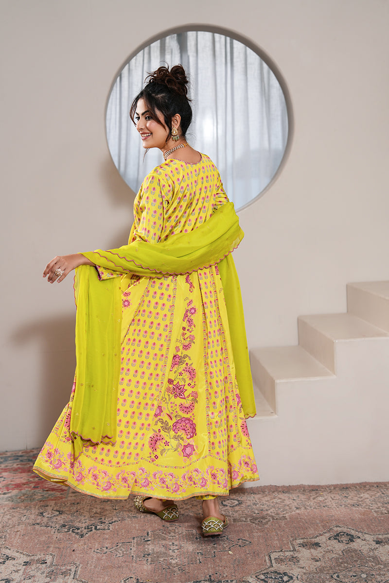 Nimrat Kaur in Naaz Mehrunissa Anarkali Set