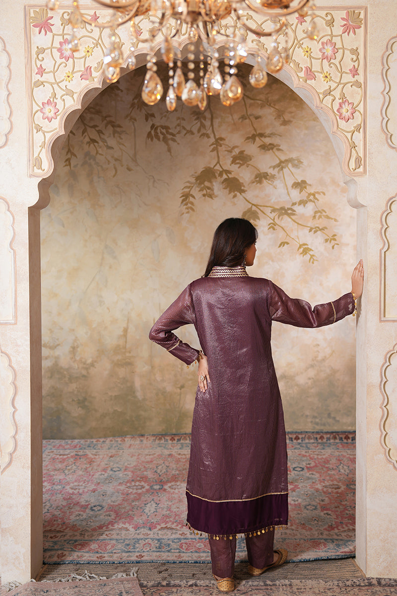 Gauhar Gota Kurta Set