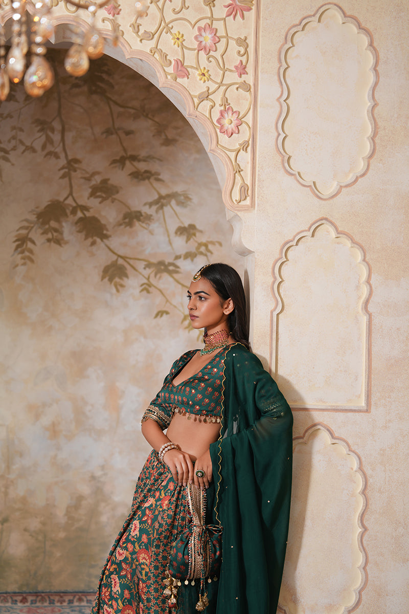 Nishita Kharbanda in Mayuri Heer Lehenga Set