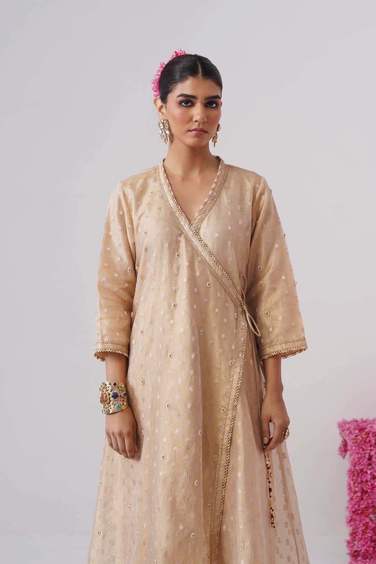 Guneet Monga Kapoor in Sunehri Set