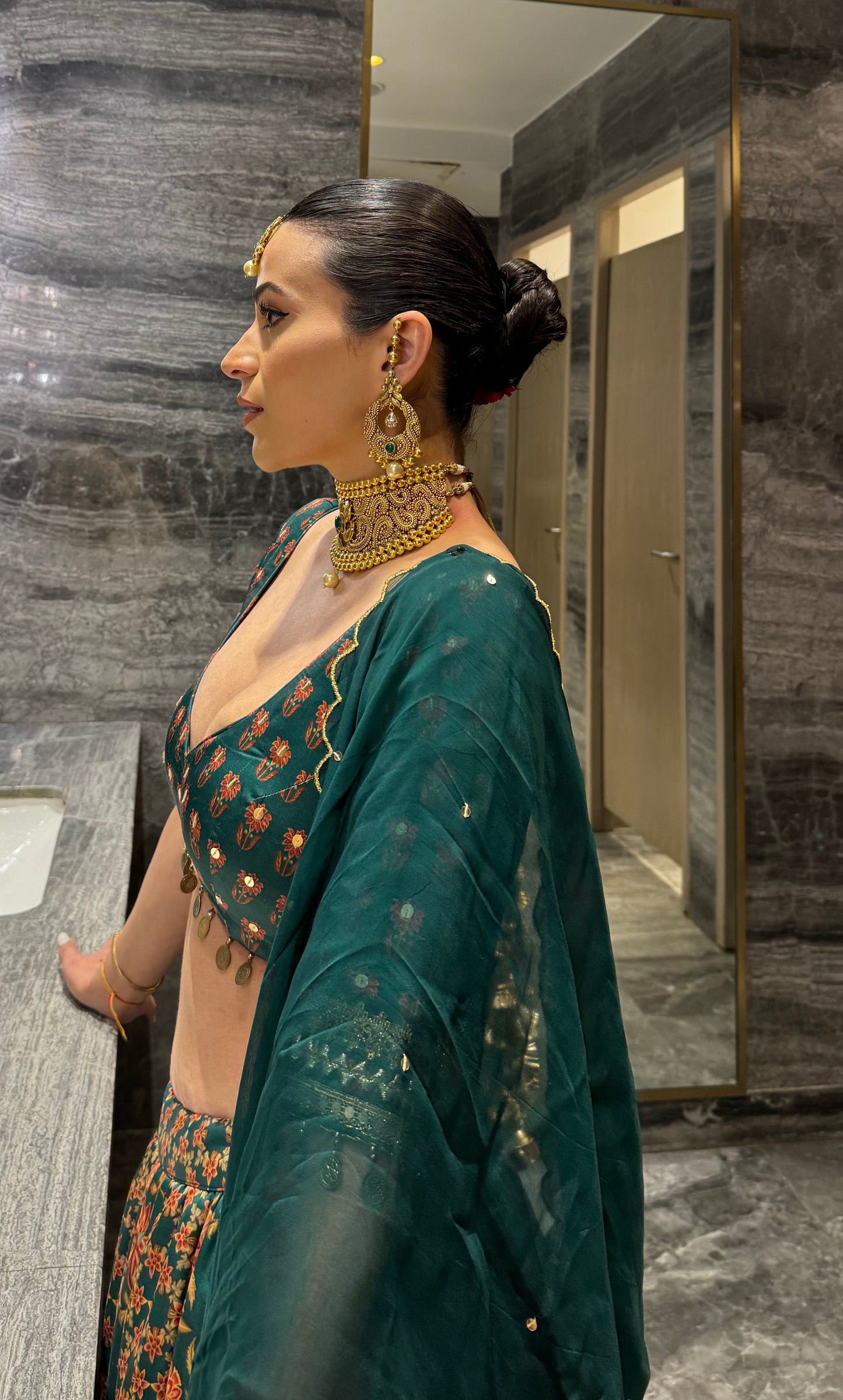 Nishita Kharbanda in Mayuri Heer Lehenga Set