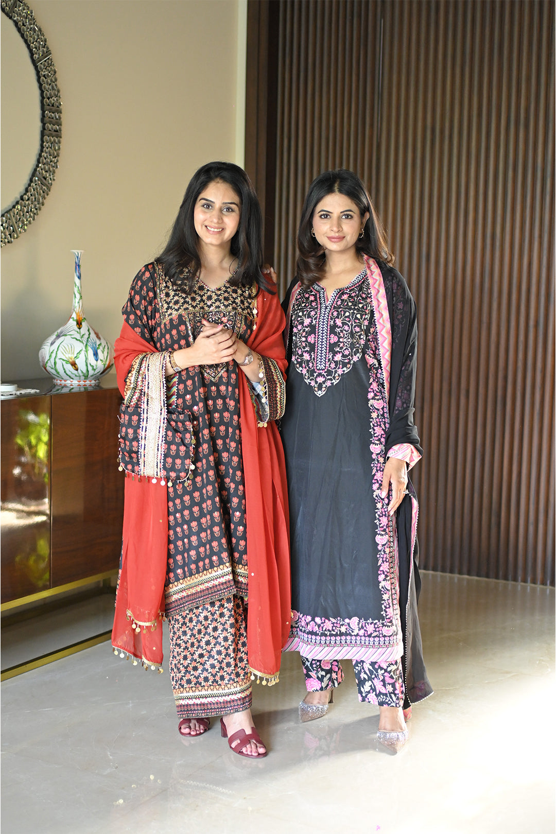Raman Garg Nagpal in Khwaab Gulabi Kurta Set
