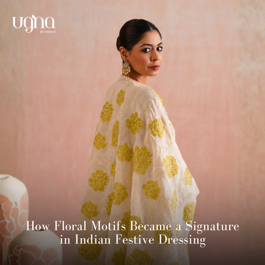 How Floral Motifs Became a Signature in Indian Festive Dressing