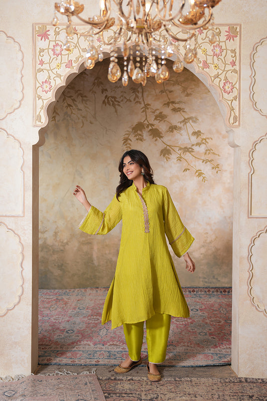 Angoori Tissue Silk Set