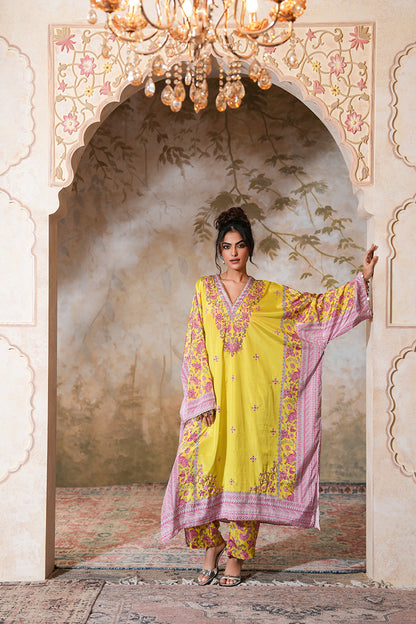Sneha Arora in Nargis Naayab Kaftan Set