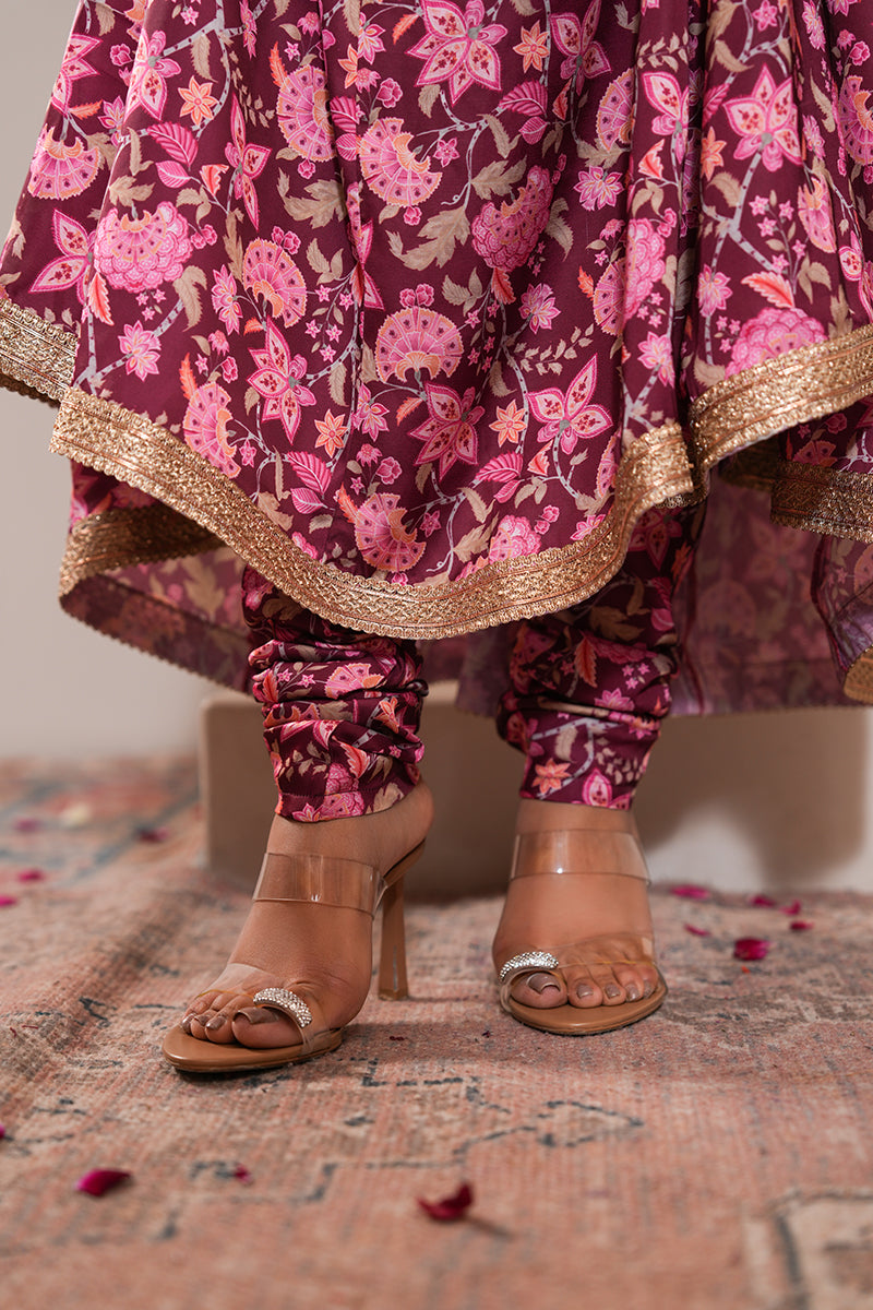 Gursimran Kaur in Petunia Gul Anarkali Set
