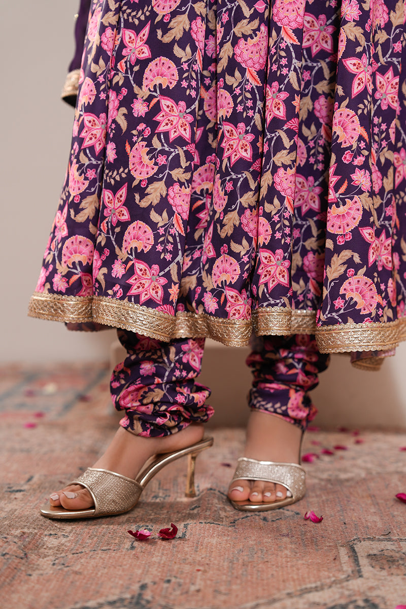 Zinnia Gul Anarkali Set