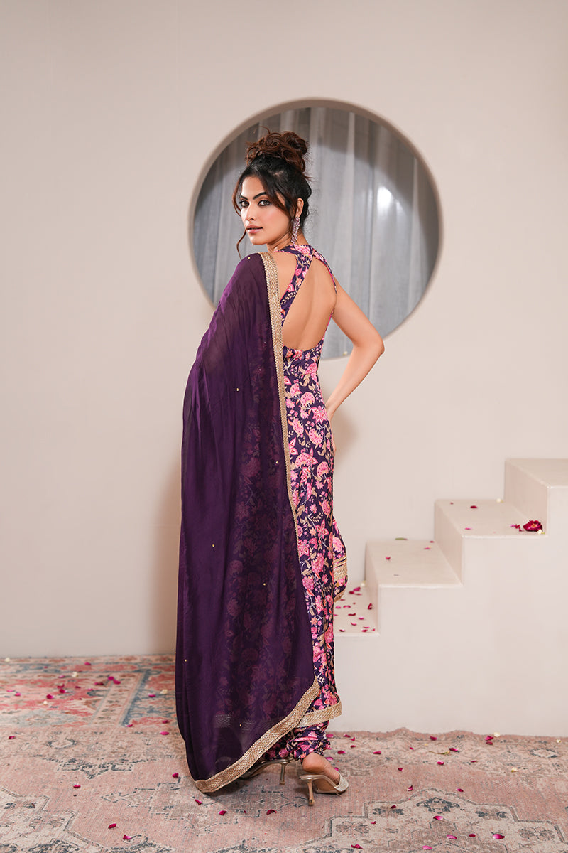 Zinnia Gul Anarkali Set