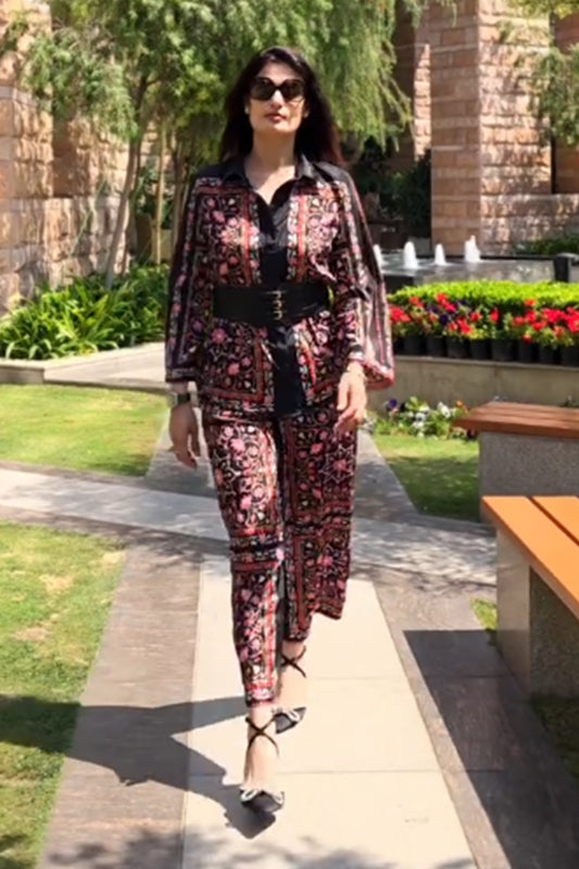 Avantika Tokas in Bulbul Mahal Coord Set
