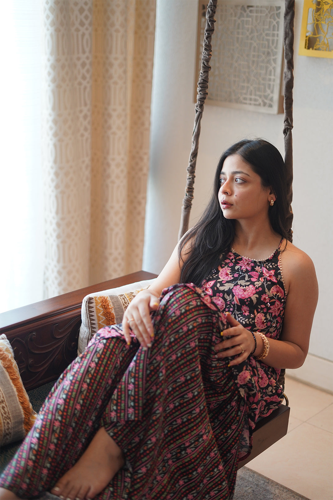 Prakriti Agarwal in Rosheen Pearl Gharara Set