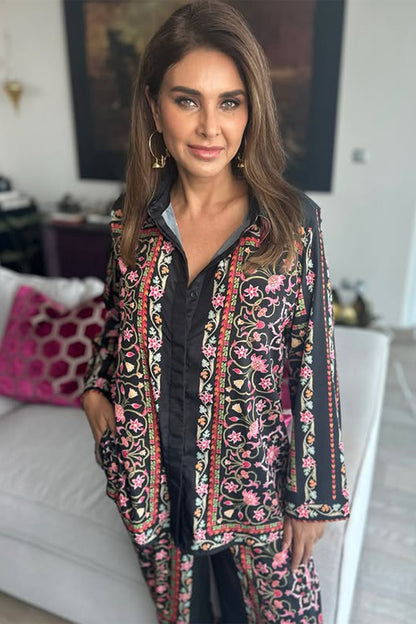 Lisa Ray in Bulbul Mahal Coord Set