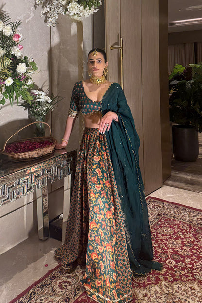 Nishita Kharbanda in Mayuri Heer Lehenga Set