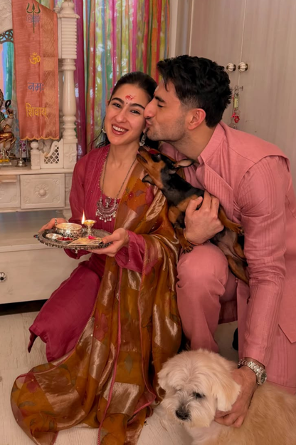 Sara Ali Khan in Rani Set